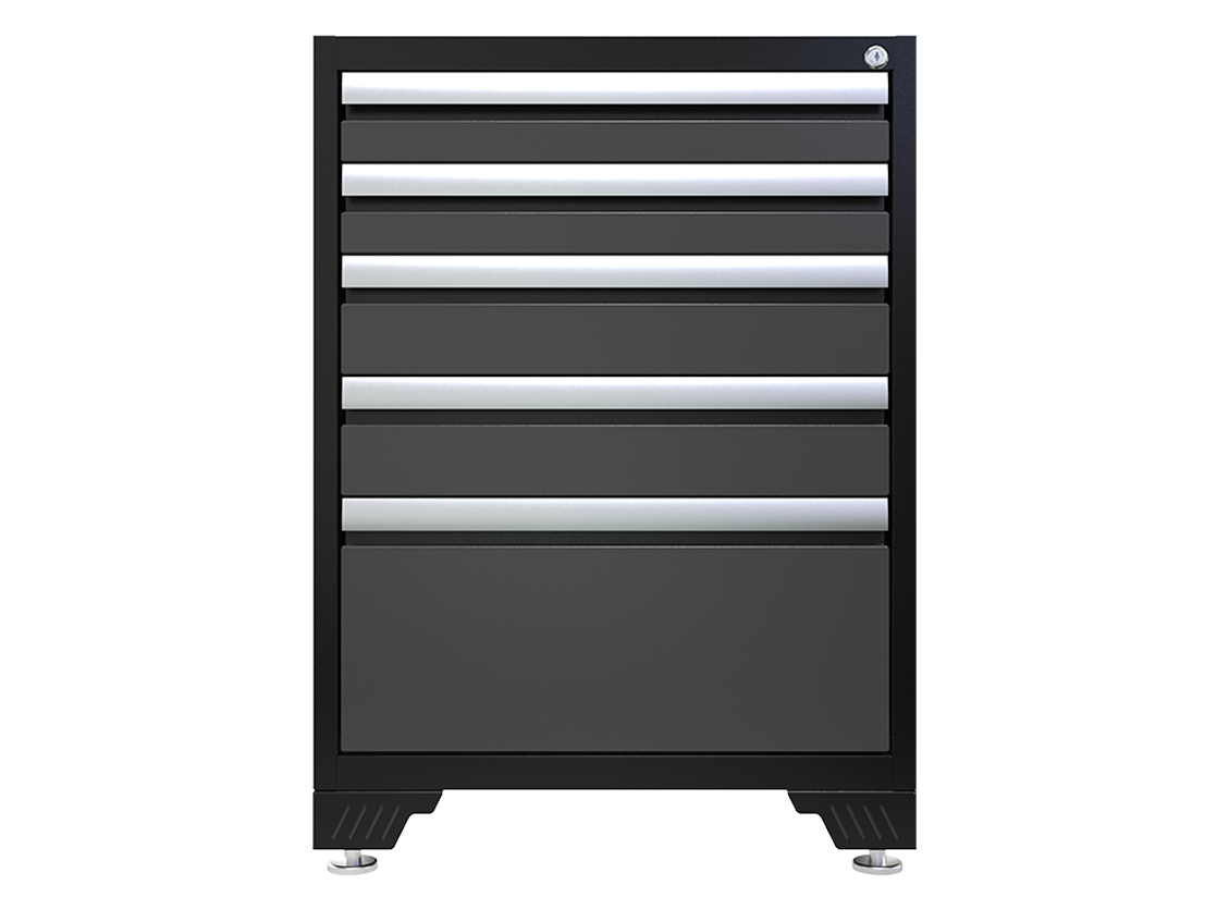 BASE STORAGE CABINET WITH DRAWERS 24”