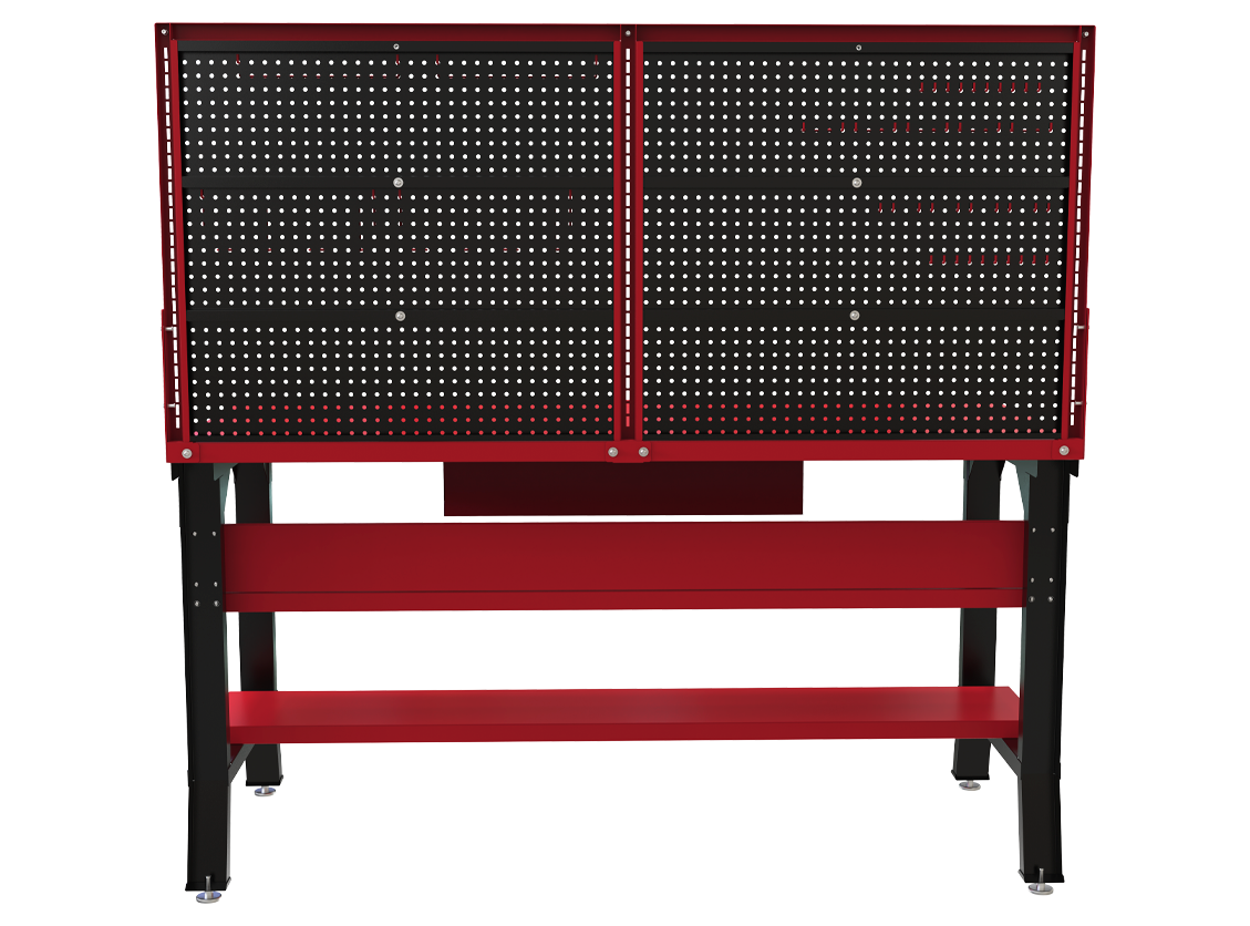 MESA DE TRABAJO INDUSTRIAL CON CAJÓN Y TABLERO