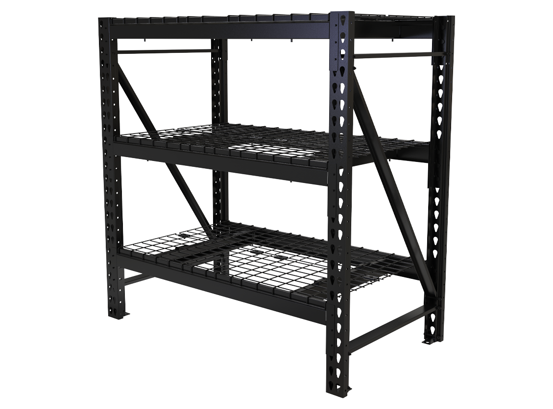 3-TIER BOLTED SHELVING