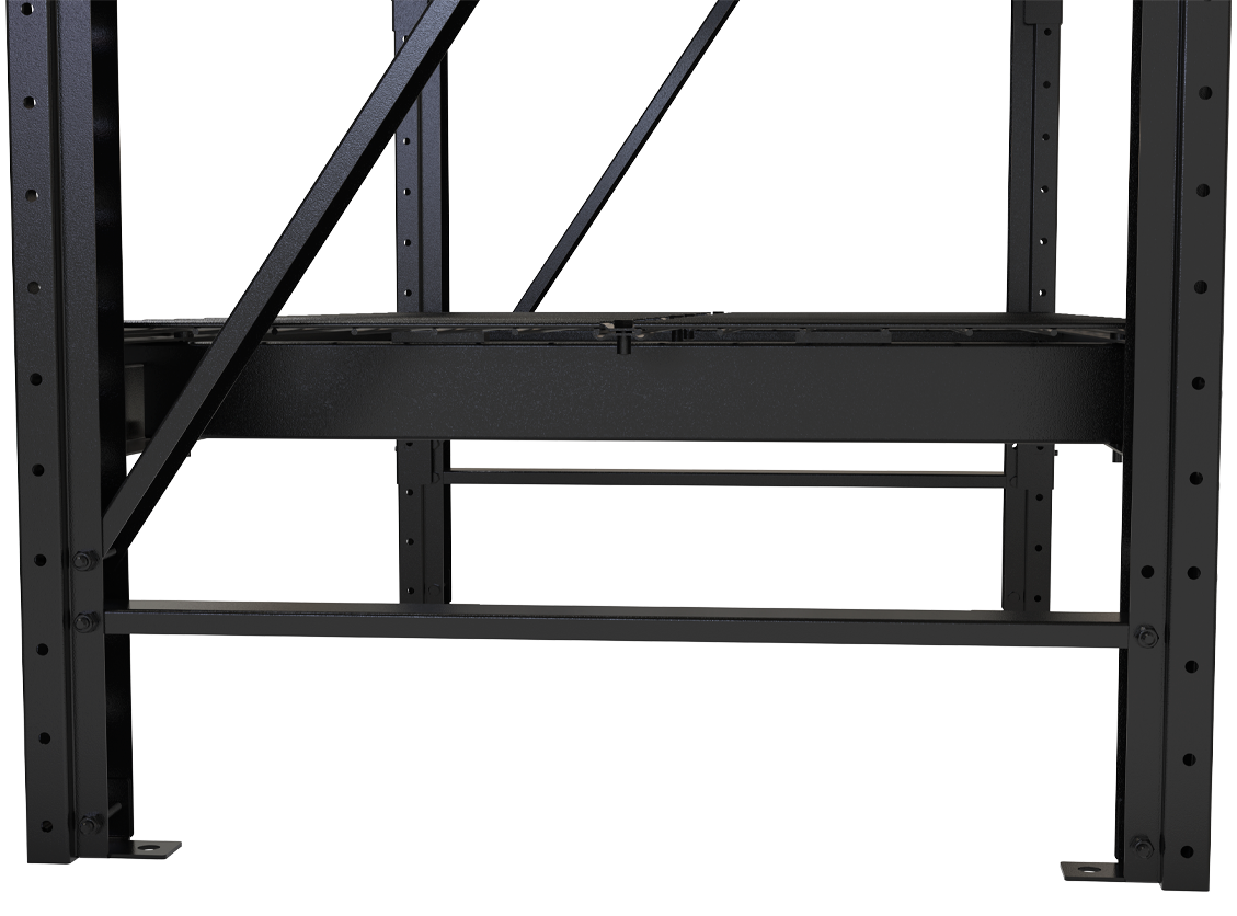 3-TIER BOLTED SHELVING