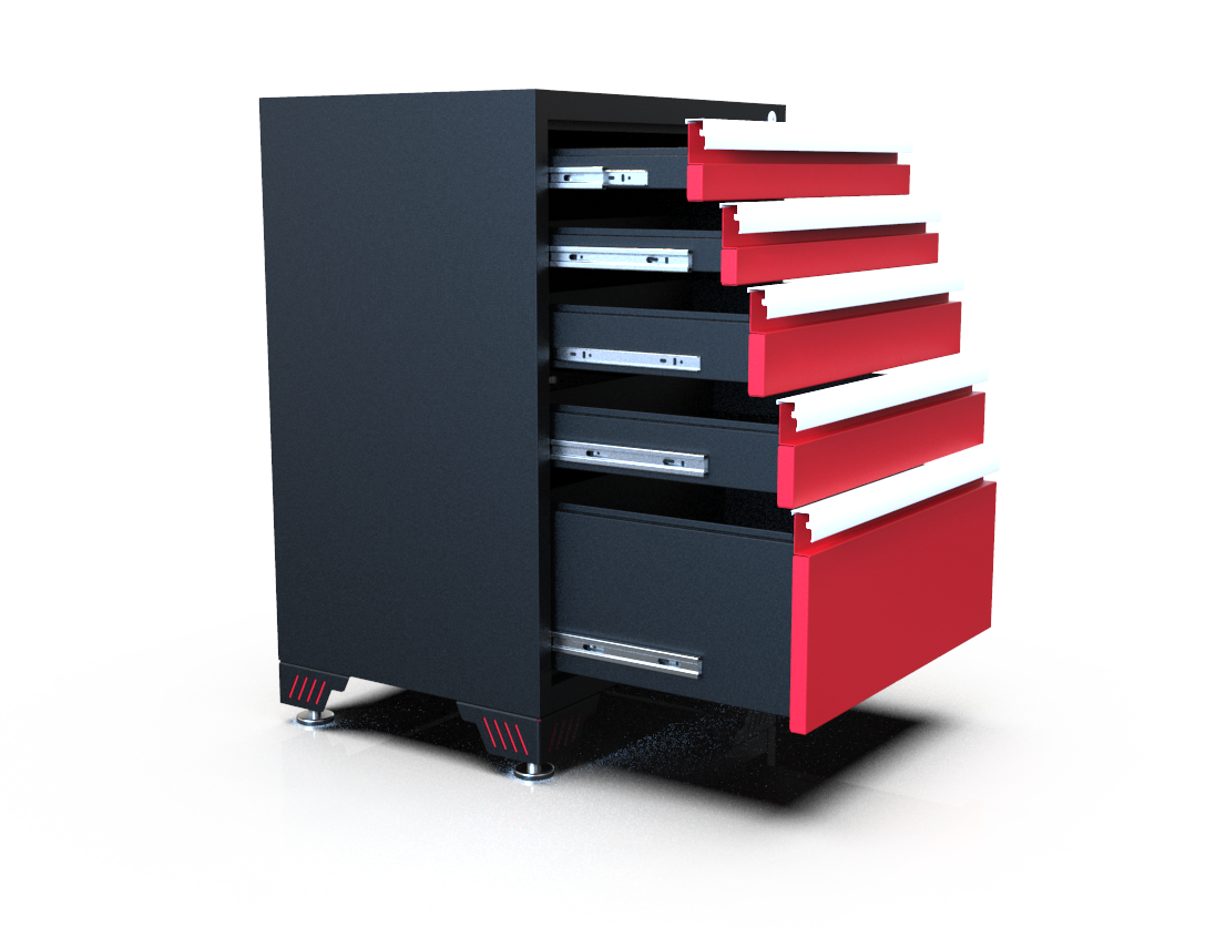 Gabinete Base con Cajones