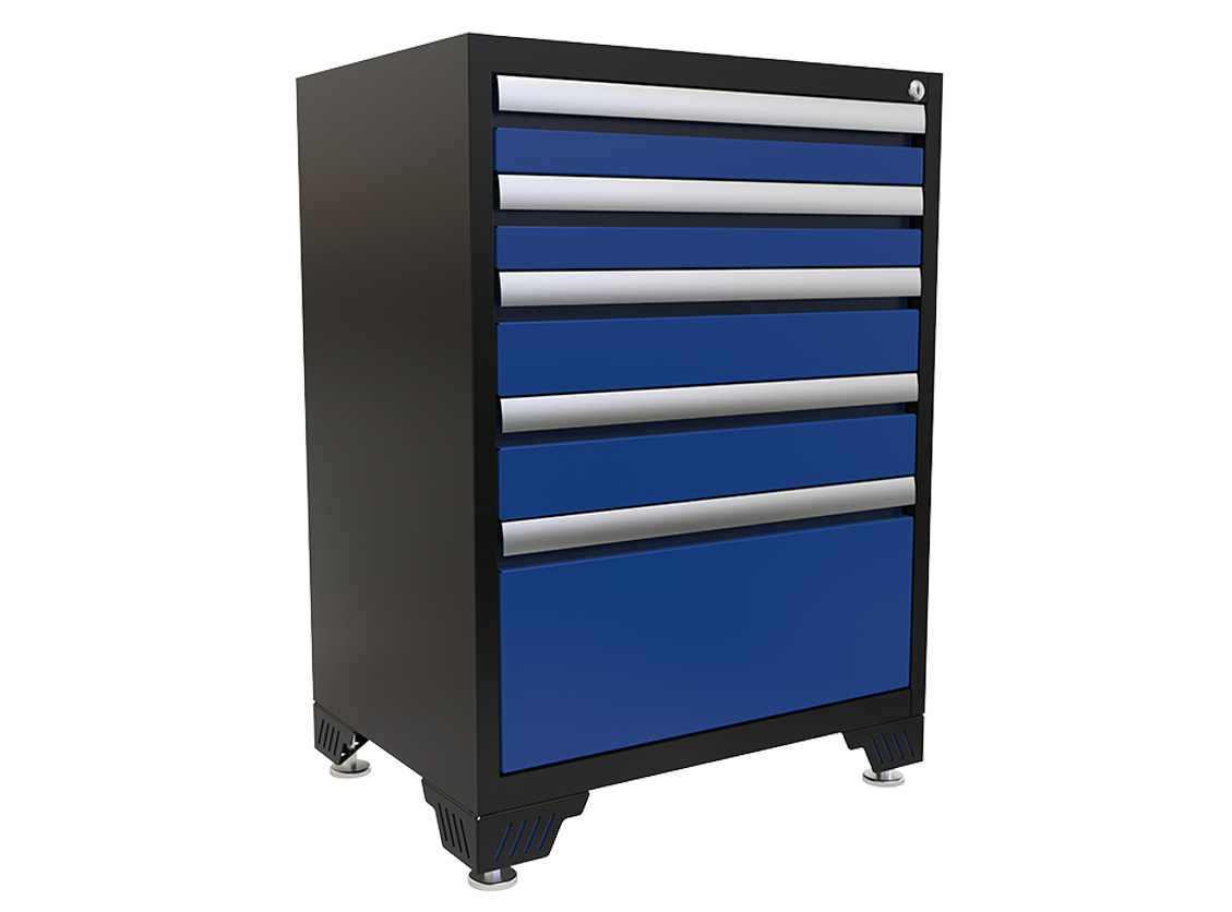BASE STORAGE CABINET WITH DRAWERS 24”