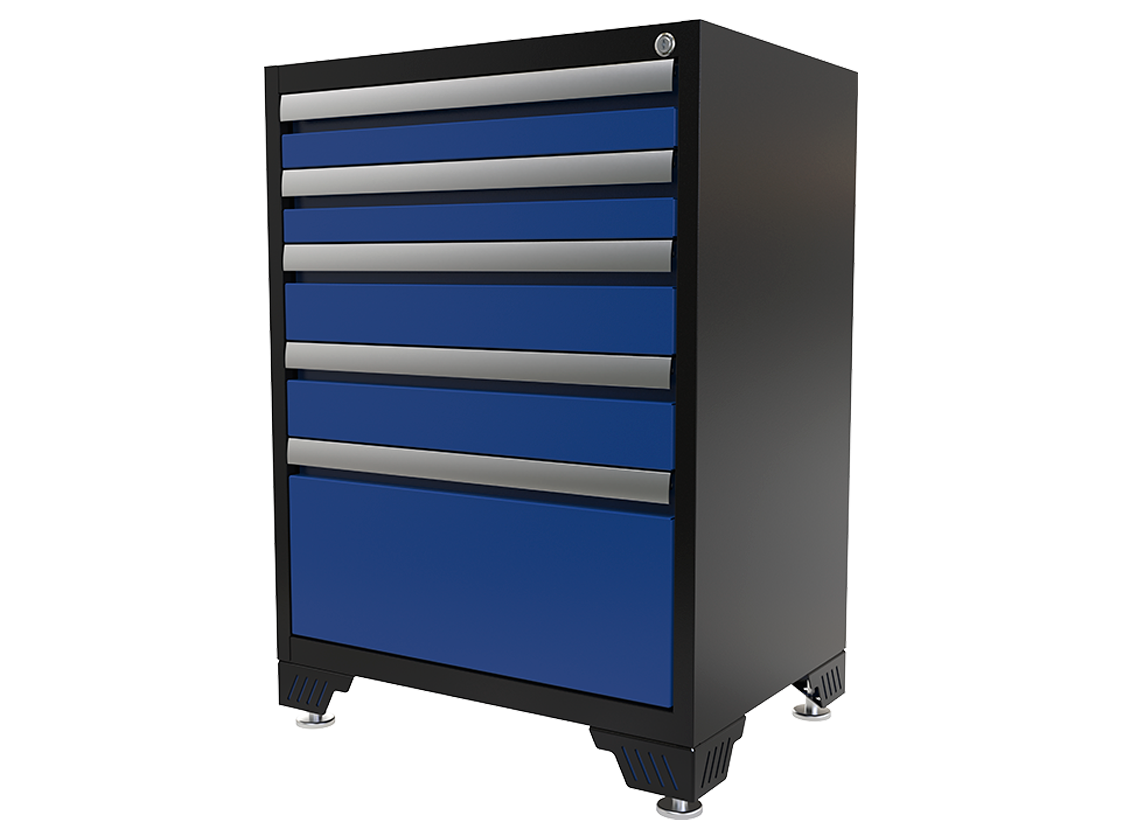 BASE STORAGE CABINET WITH DRAWERS 24”