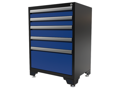 BASE STORAGE CABINET WITH DRAWERS 24”