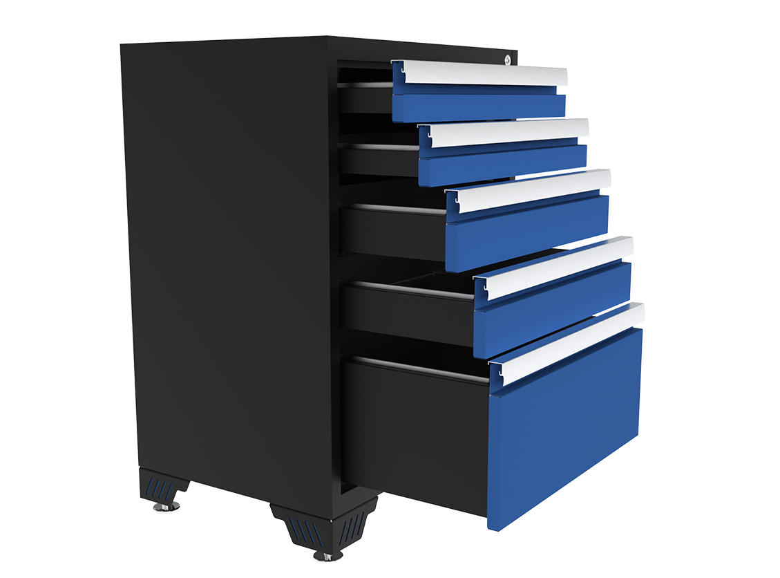 BASE STORAGE CABINET WITH DRAWERS 24”