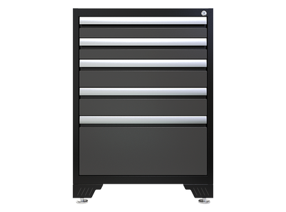 BASE STORAGE CABINET WITH DRAWERS 24”
