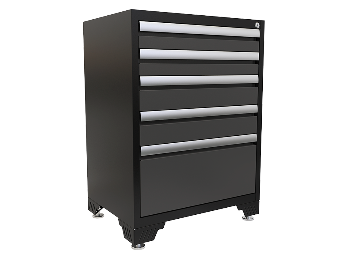 BASE STORAGE CABINET WITH DRAWERS 24”