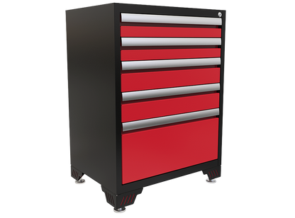 BASE STORAGE CABINET WITH DRAWERS 24”