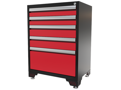 BASE STORAGE CABINET WITH DRAWERS 24”
