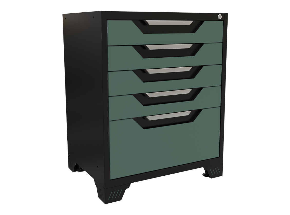 MASTER BASE STORAGE CABINET WITH DRAWERS 27”