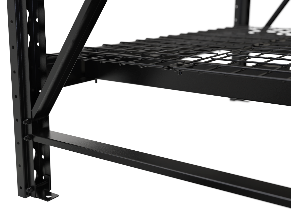 3-TIER BOLTED SHELVING
