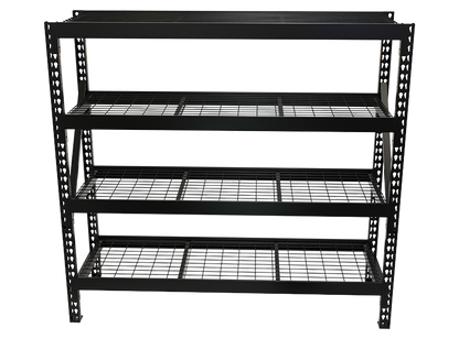 4-TIER BOLTED SHELVING 84x84x26