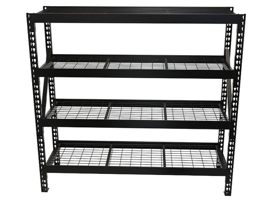 4-SHELF STORAGE RACK 76x72x26”