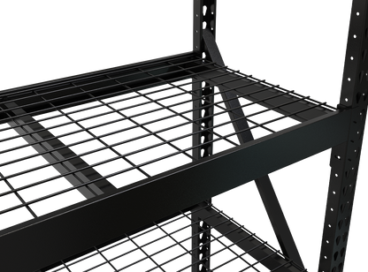 4-SHELF STORAGE RACK 76x72x26”