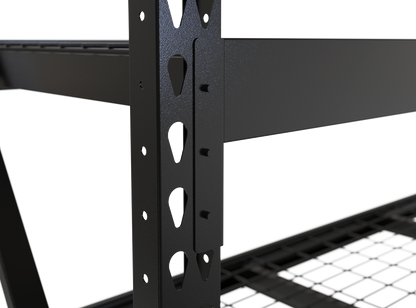 4-SHELF STORAGE RACK 76x72x26”