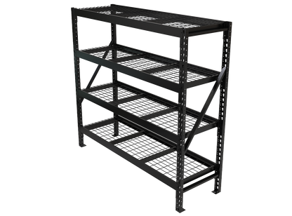 4-SHELF STORAGE RACK 76x72x26”